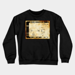 Federation Technological Survey D7 Top View Crewneck Sweatshirt